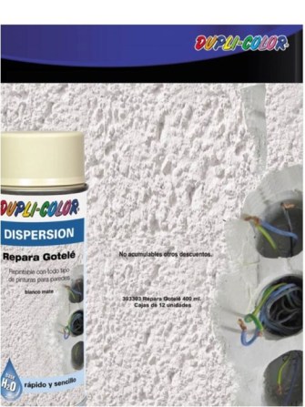 Dupli-Color Pintura en spray Repara Gotelé (Mate, 500 ml, Blanco