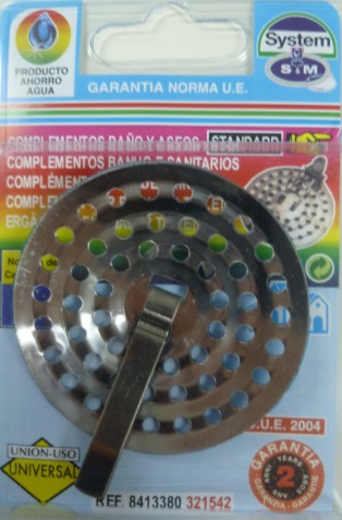 ⇒ Comprar Rejilla fregadero desague acero inox s&m 321542 ▷ Más