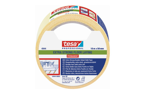 Ruban Double Face Extra Fort 10 M X 50 Mm – Beige, Adhésif Puissant Fabriqué En Italie