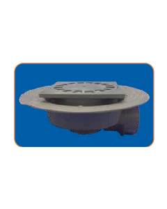 Caldereta evacuacion salida vertical/horizontal 10x10ø40 pvc t-86vh hidrotecnoag