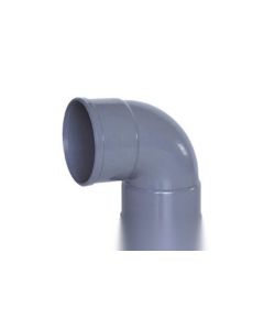 Codo evacuacion h-h 87º 050mmø pvc hidrotecnoagua