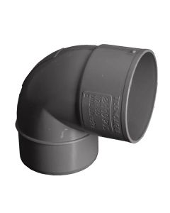 Codo evacuacion m-h 87º 075mmø pvc hidrotecnoagua