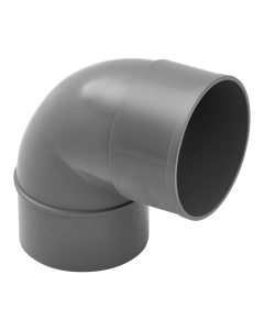Codo evacuacion m-h 87º ø160 mm pvc gris hidrotecnoagua