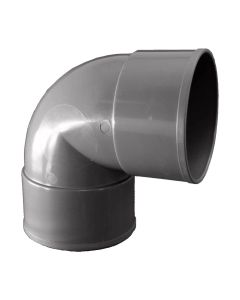 Codo evacuacion m-h 45º 110mmø pvc hidrotecnoagua