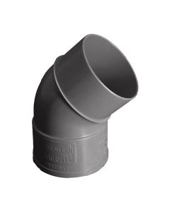 Codo evacuacion m-h 45º 200mmø pvc hidrotecnoagua