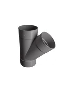 Derivacion evacuacion m-h 45º 075mmø pvc hidrotecnoagua