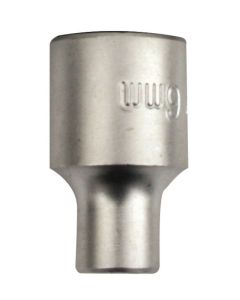 Llave vaso hexagonal 3/8"-07mm cromo vanadio nivel nv100362