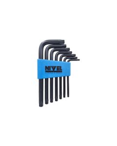 Llave allen torx t10,15,20,25,27,30,40 negro nivel 7 pz nv100443
