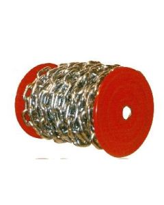 Cadena industrial eslabon recto bobina 25mt 25kg cincada cincada cadenas ciro