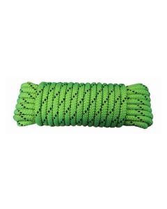 Cuerda nylon trenzada escalada ø 6 mm 20 mt ve/ne hyc