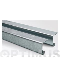 Perfil puerta corredera k20 klein acero 3115 klein