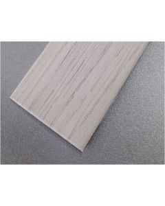 Pletina perfilada media caña adhesivo 35mmx1mt pvc roble polar rufete