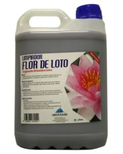 Fregasuelos limpieza liquido flor de loto 5 lt 5lt logistic plus