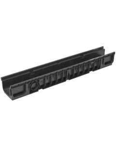 Canaleta evacuacion dakota 13x9,5x100cm polietileno negro poz96-1550pe