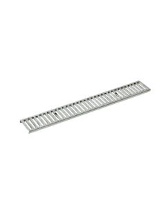 Rejilla evacuacion clip dakota 13x100cm acero galvanizado poz90-1351gvc