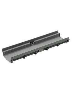 Canaleta evacuacion 13x4x50cm polipropileno gris pegasus dakota