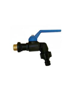 Grifo esfera toma automatica antihielo 1/2" plastico saneaplast 180026