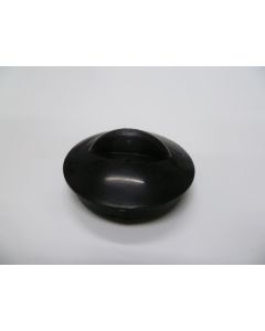 Tapon lavabo/bidet/bañera estándar 45mm goma negro saneaplast 751851