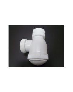 Sifon evacuacion botella 11/4" plastico blanco saneaplast 750212