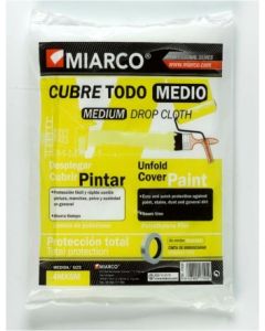 Plastico protector medio 04 mtx05mt cubretodo miarco