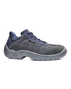 Zapato seguridad s1p deportivo puntera acero t41 piel serraje afelpado azul colosseum base