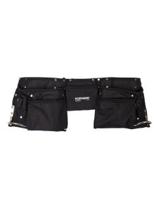 Portaherramientas profesional 11 bolsillos nylon negro ecotopper cs1021 total