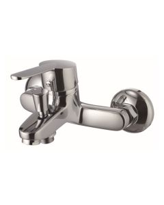 Grifo baño baño ducha monomando 22,5x16,5x16cm laton cromado urban clever