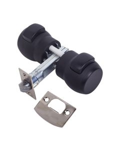 Pomo puerta n11netb70 paso 70mm negro 11-70-ne cerraval cerraduras