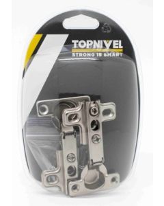 Bisagra cazoleta mueble madera recta 26mm nivel 2 pz nv106092