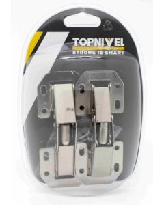 Bisagra sobreponer kripli 104x44mm zincado nivel 2 pz nv106096