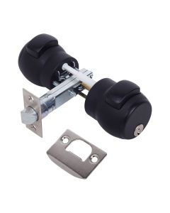 Pomo puerta n13netb70 entrada 70mm negro 13-70-ne cerraval cerraduras