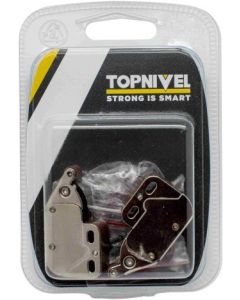 Cierre mueble toca-toca marron nivel 2 pz nv106110