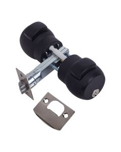 Pomo puerta n15netb70 llave/llave 70mm negro 15-70-ne cerraval cerraduras