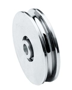 Polea puerta elevable canal peso maximo 375kg 100x10mm 105 ebro