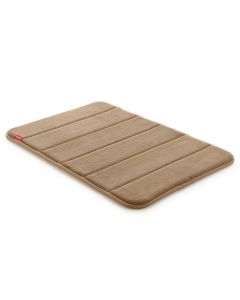 Alfombra baño antideslizante bañera 40x60cm beige nuvola tatay