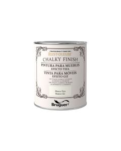 Pintura al agua para muebles blanco 750 ml chalky efecto tiza rust-oleum co 106793