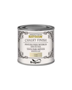 Pintura al agua para muebles crema 125 ml chalky efecto tiza rust-oleum co 106798 106798