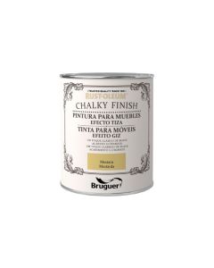 Pintura al agua para muebles mostaza 750 ml chalky efecto tiza rust-oleum co 106799