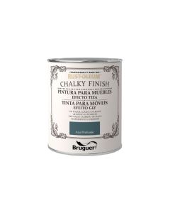 Pintura al agua para muebles azul profundo 750 ml chalky efecto tiza rust-oleum co 106811