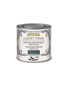 Pintura al agua para muebles azul profundo 125 ml chalky efecto tiza rust-oleum co 106812 106812