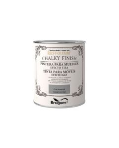 Pintura al agua para muebles gris invernal 750 ml chalky efecto tiza rust-oleum co 106817