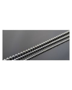 Cadena baño bolas 3,2mm laton cromada coluadis mt 7