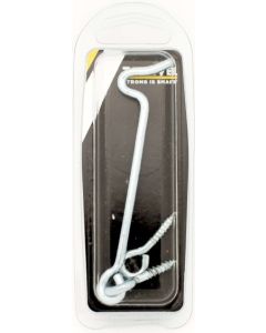 Aldabilla puerta retenida 04x100mm acero zincado nivel