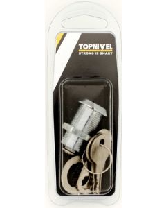 Cerradura buzon recta 30mm acero cromo brillo nivel 107644