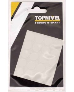 Tapon cubretornillo adhesivo 13mm pintable nivel 20 pz nv107657