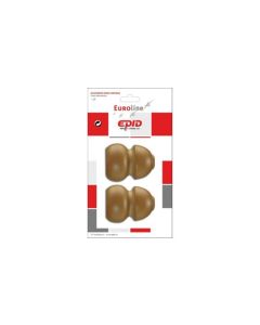 Terminal barra cortina 29mm natural madera epid 02295001