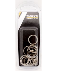 Anilla llavero 20mm acero niquel nivel 15 pz nv107738 107738