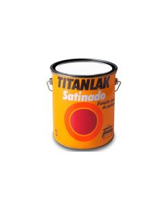 Esmalte laca satinado interior, exterior poliuretano 4 lt blanco titan 011140004 107789