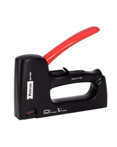 Grapadora manual grapas 530/4-6-8-10-12-14mm pins 539/14mm cuerpo plastico 295 top petrus 66786