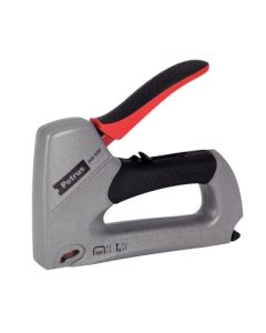 Grapadora manual grapas 530/6-8-10-12-14mm petrus aluminio plata 340 top pins 539/14mm 66787